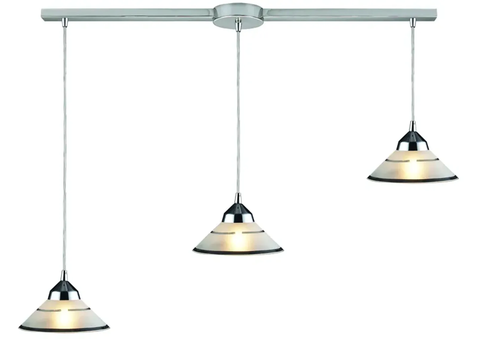 Refraction Configurable Multi Pendant - Polished Chrome