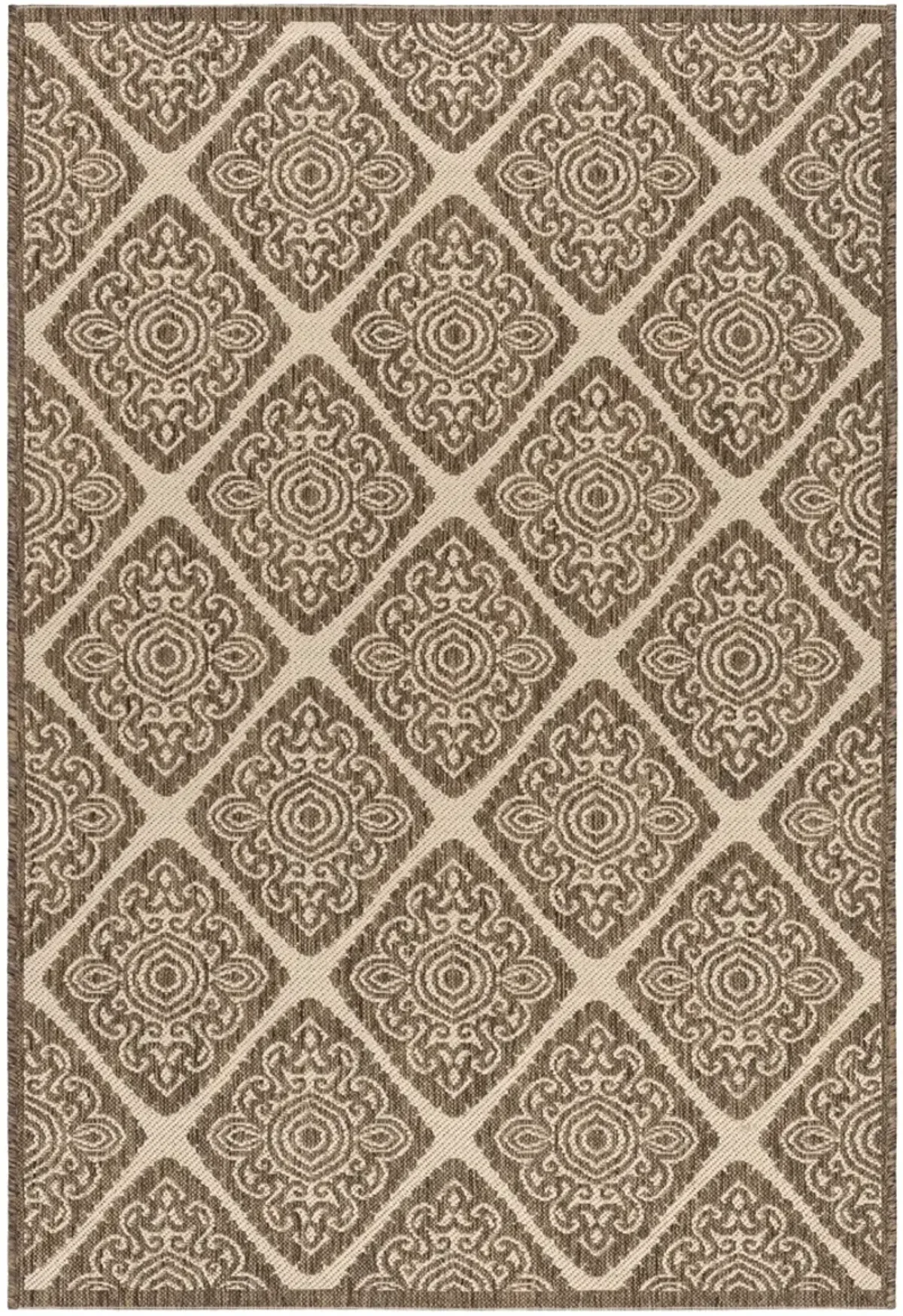BEACH HOUSE 132 Beige 2'-2' X 4' Accent Rug