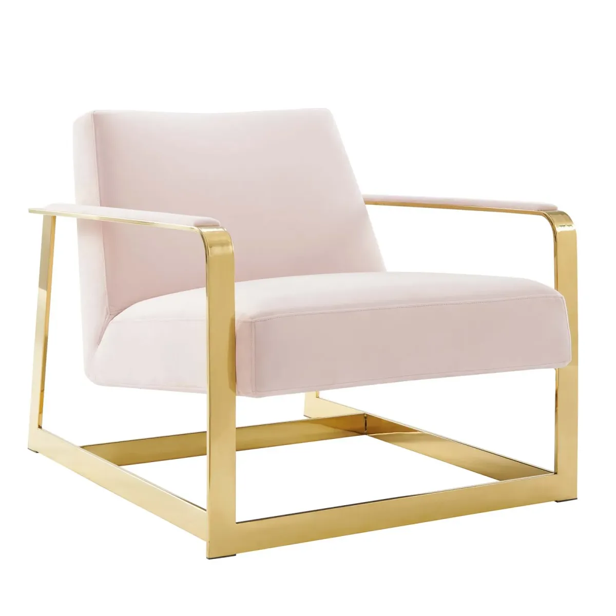 Seg Performance Velvet Accent Chair