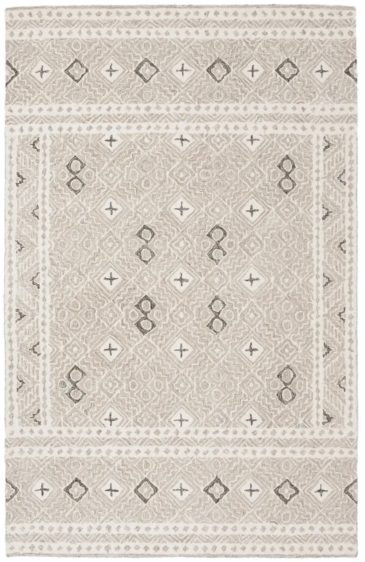 MICRO-LOOP Hand Tufted 6' x 9' area rug