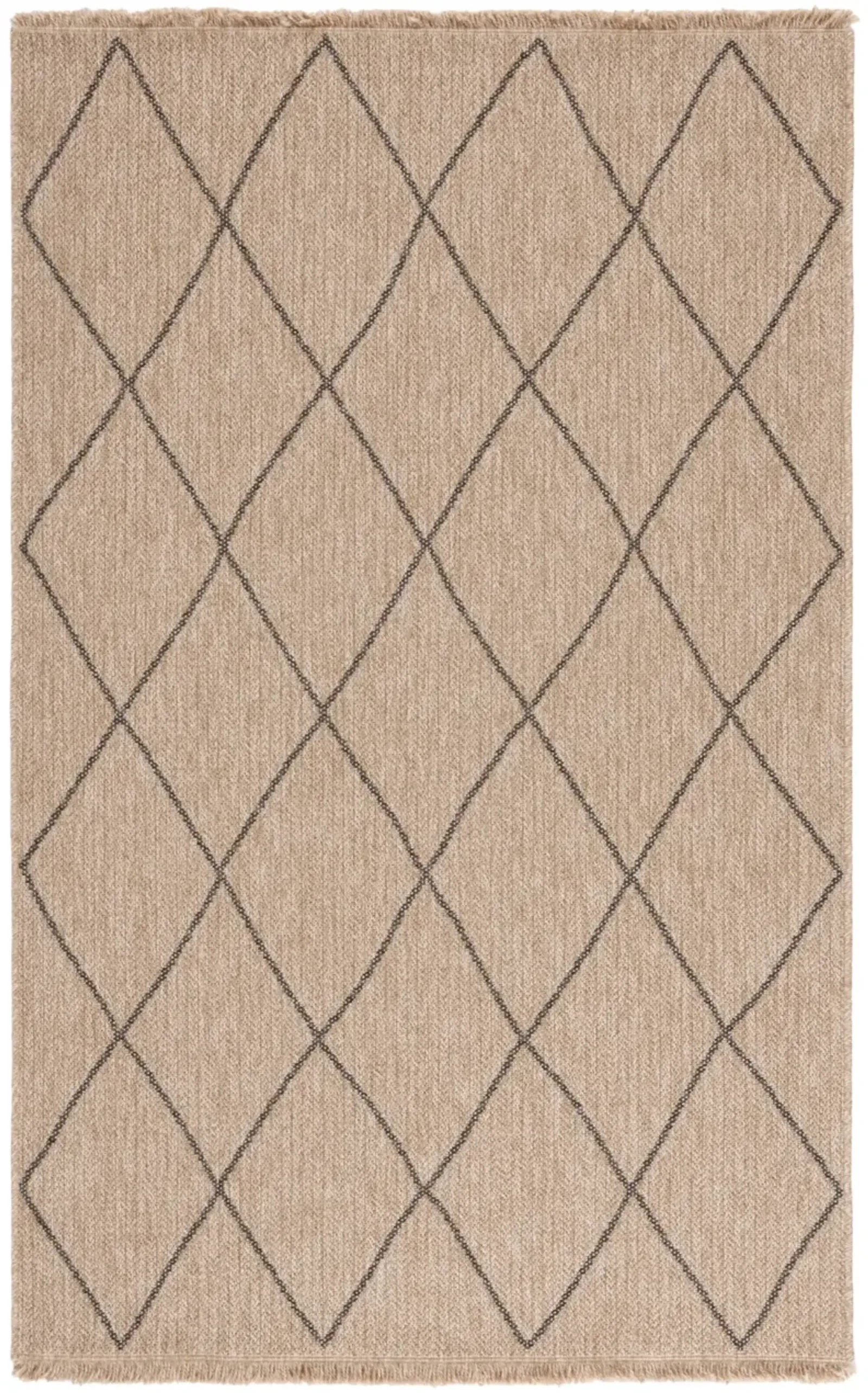 RETREAT 256 NATURAL  9' x 12' Large Rectangle Rug