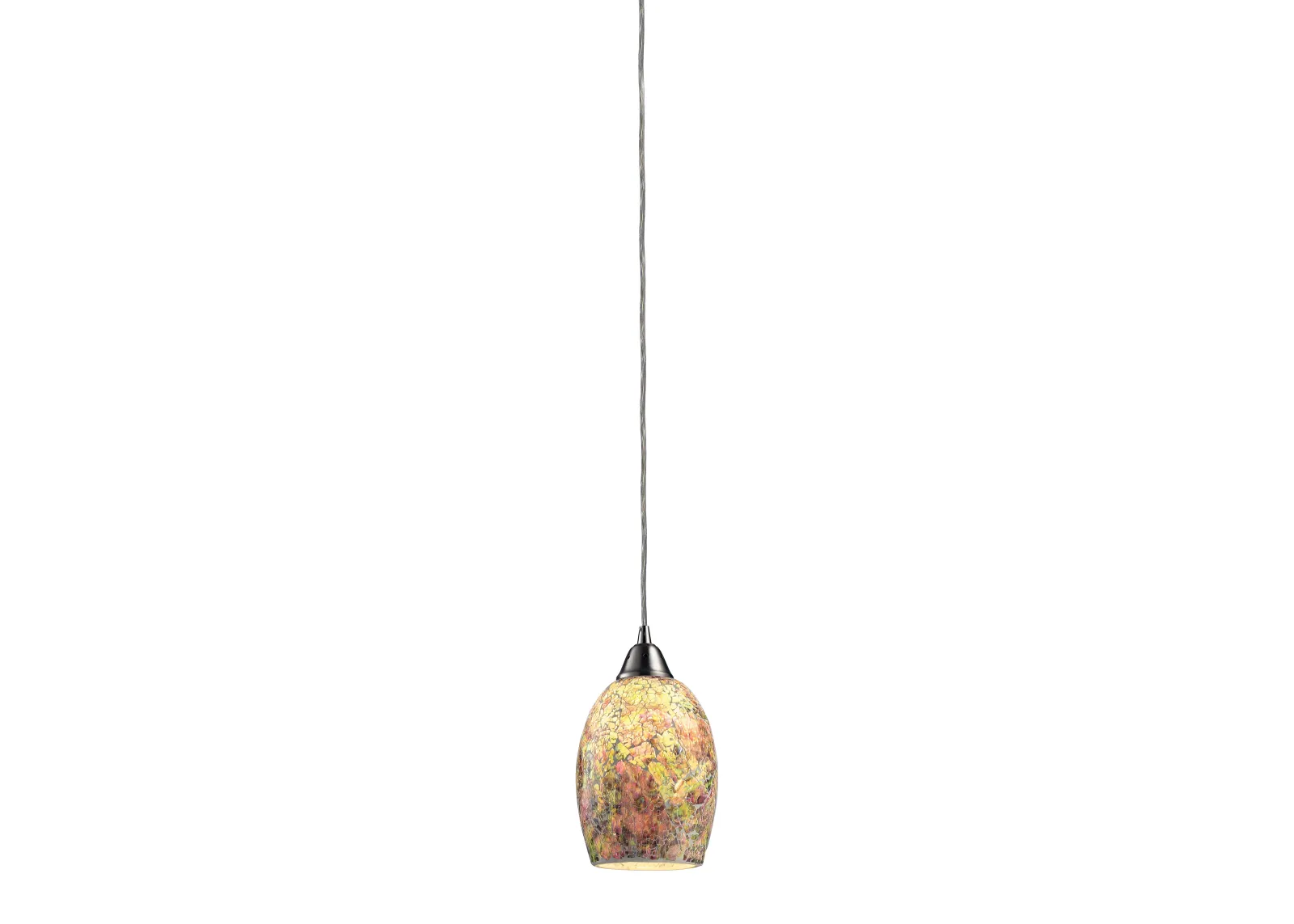 Avalon 5" Wide 1-Light Mini Pendant - Satin Nickel