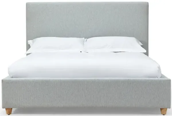 Olivia Upholstered California King-Size Bed In Linen