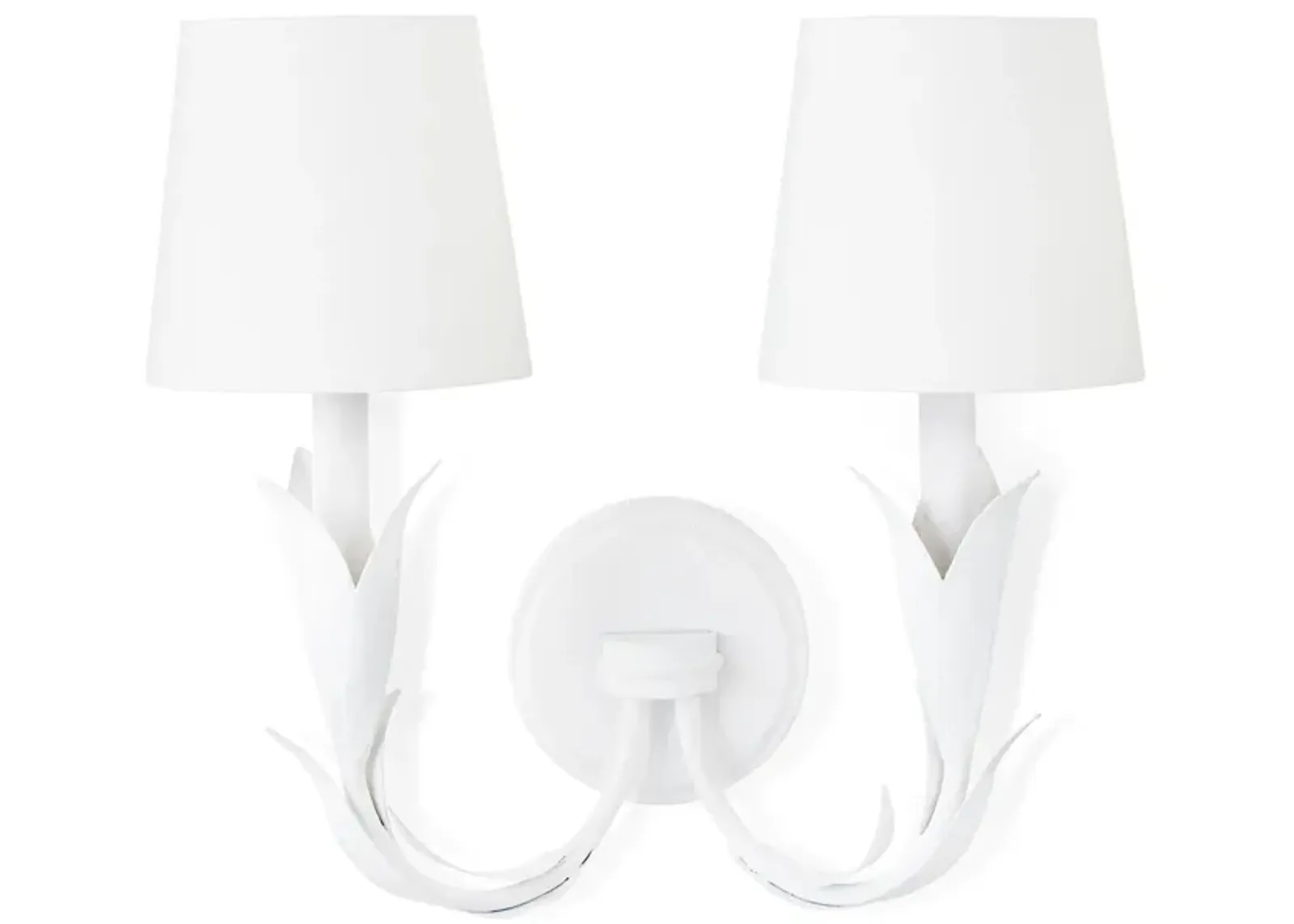 River Reed Double Sconce 