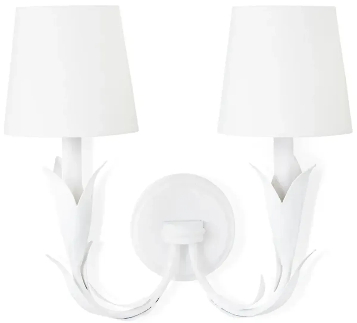 River Reed Double Sconce 