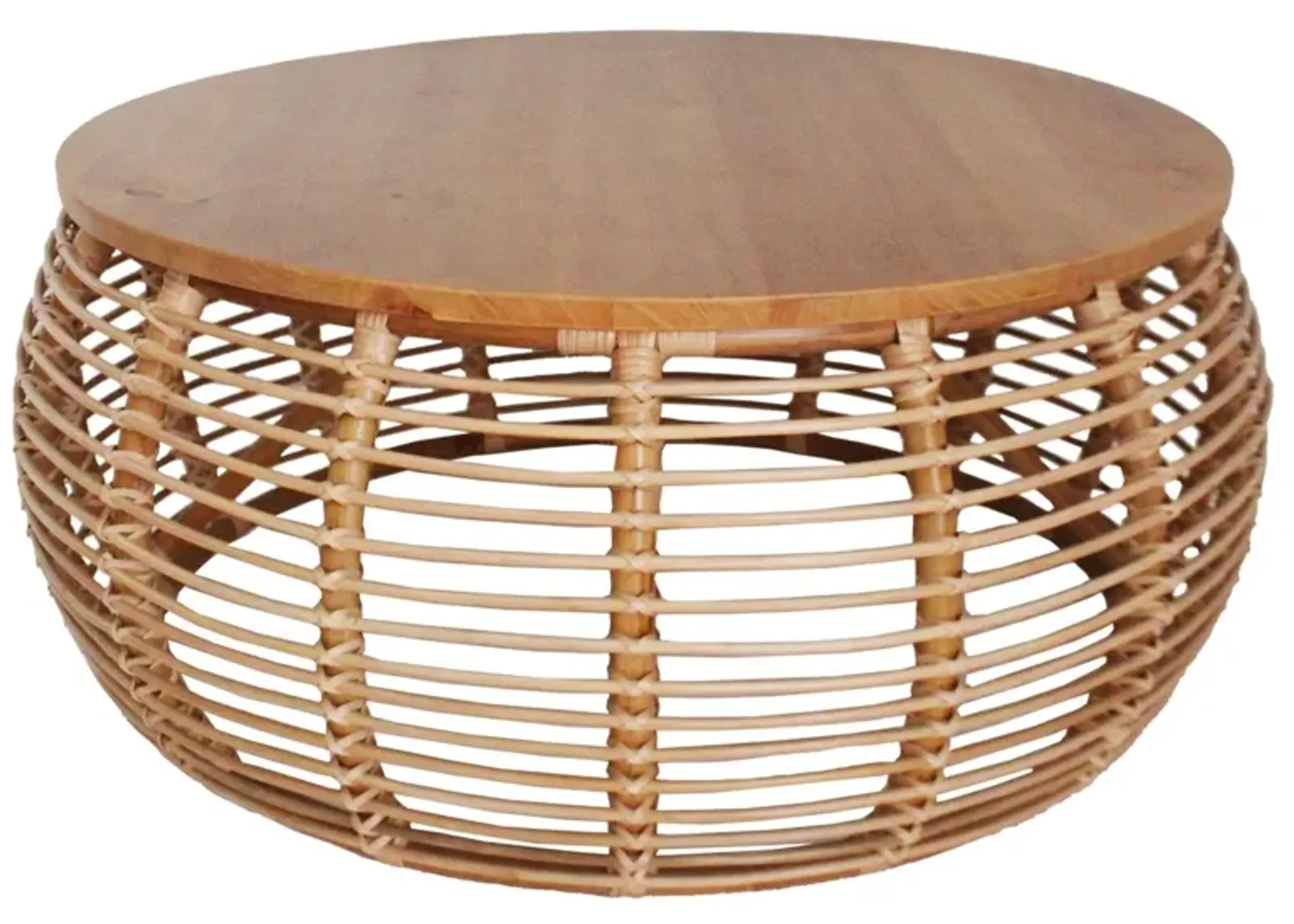 Iris Rattan Coffee Table