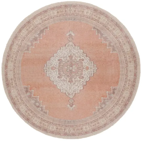 CLASSIC VINTAGE Hand Tufted 6' x 6' Round area rug