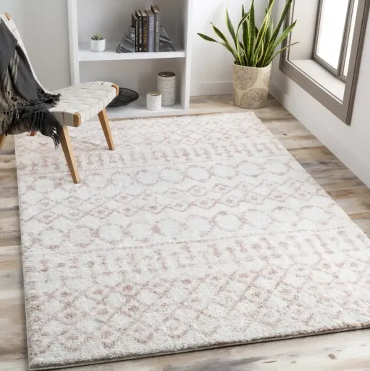 Aliyah shag 6'7" x 9' Rug