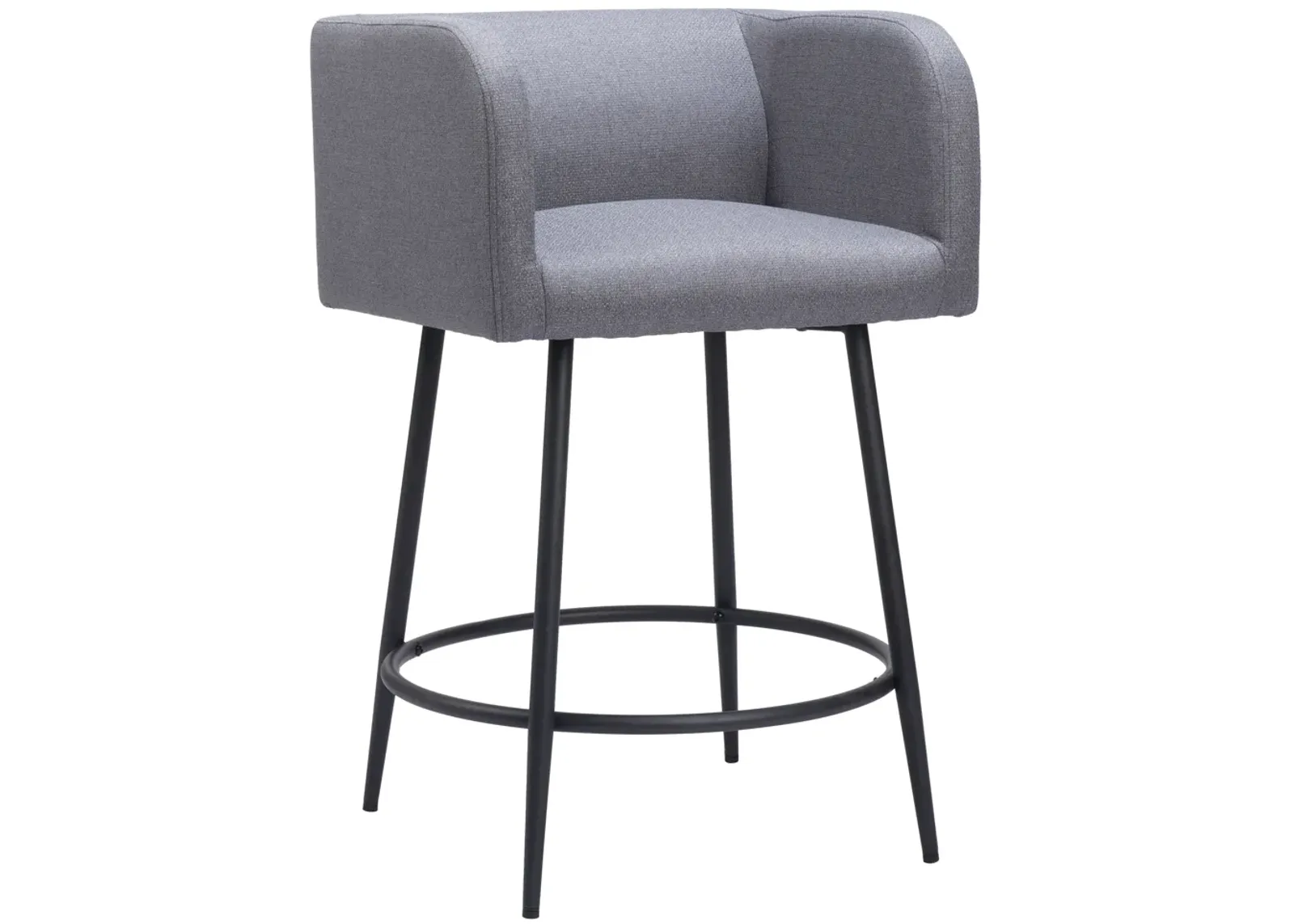 Horbat Counter Stool (Set of 2) Gray