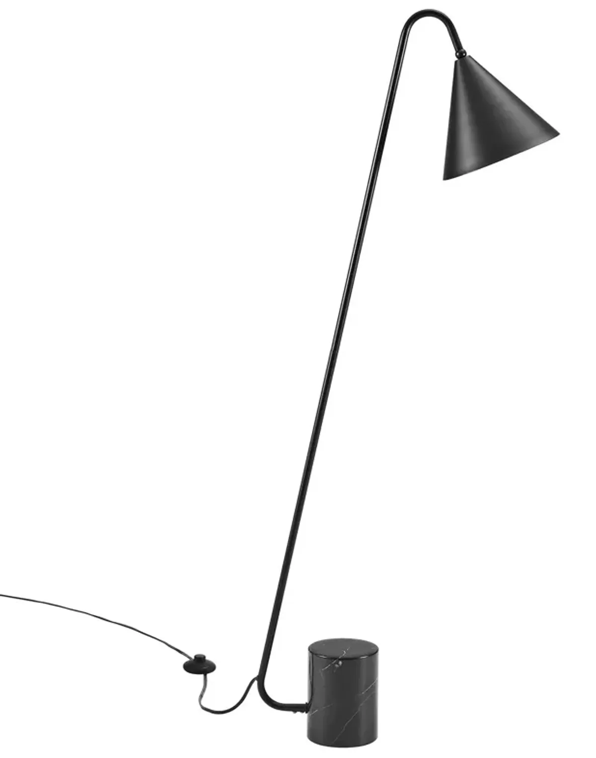 Ayla Marble Base Floor Lamp