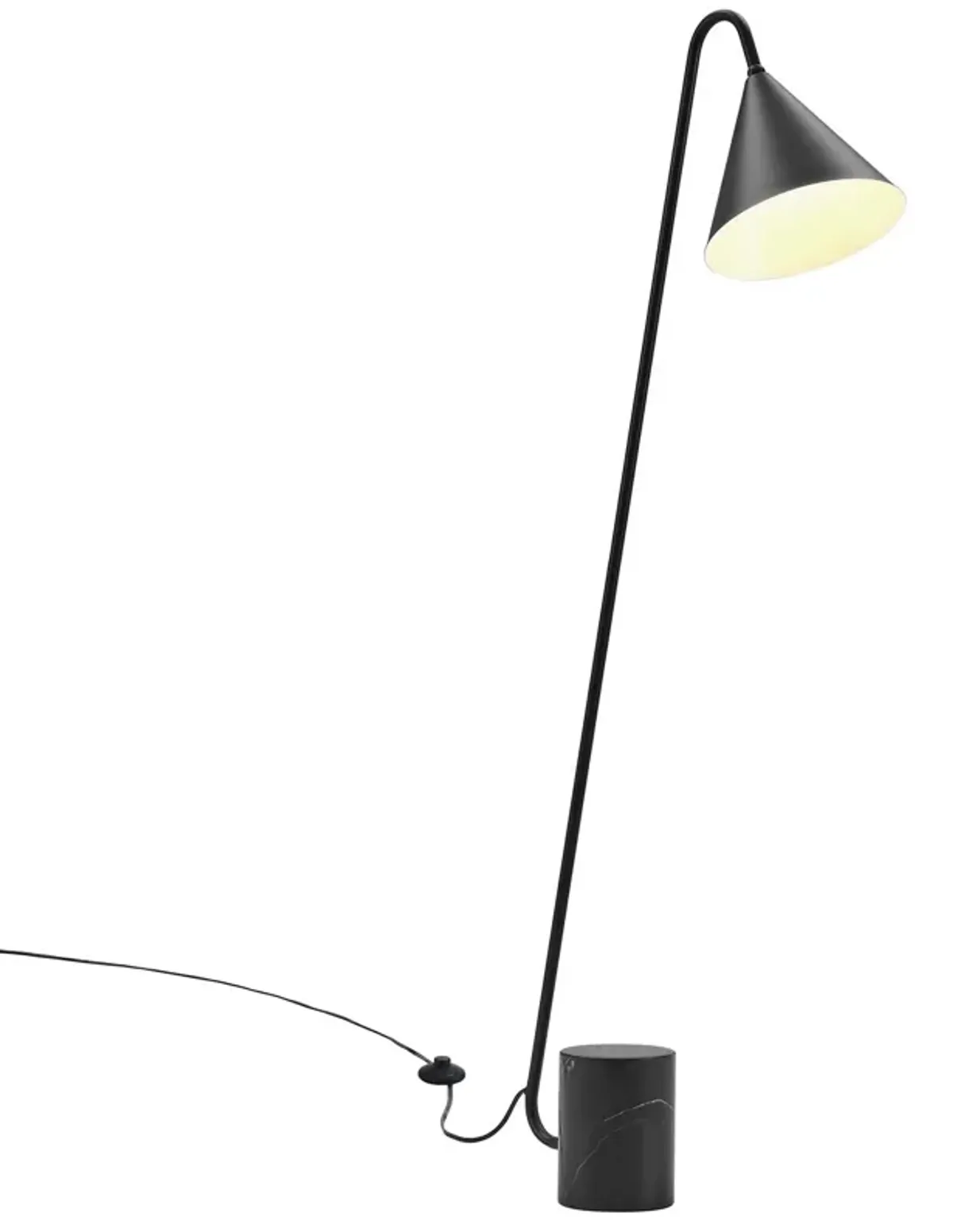 Ayla Marble Base Floor Lamp