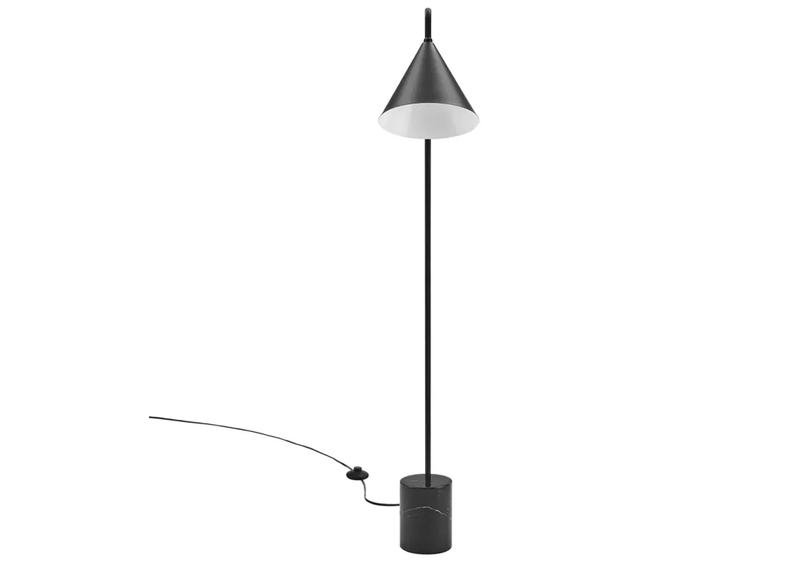 Ayla Marble Base Floor Lamp