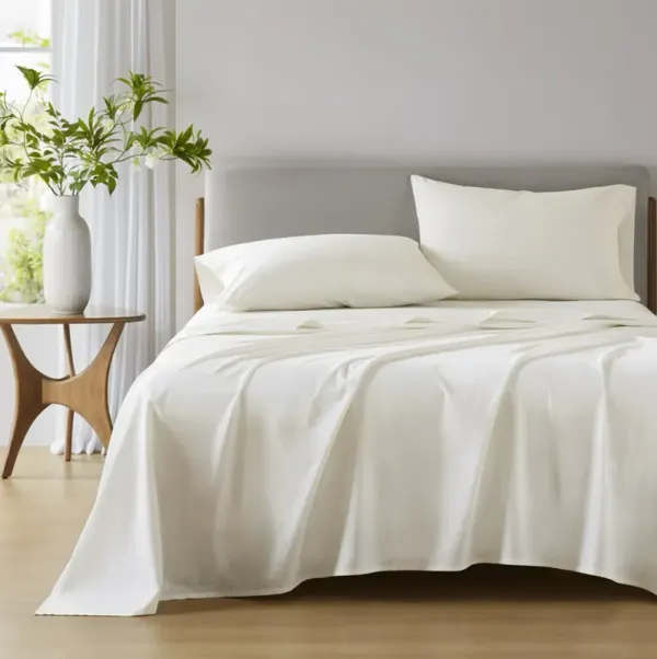 100% Cotton Solid Sheet Set