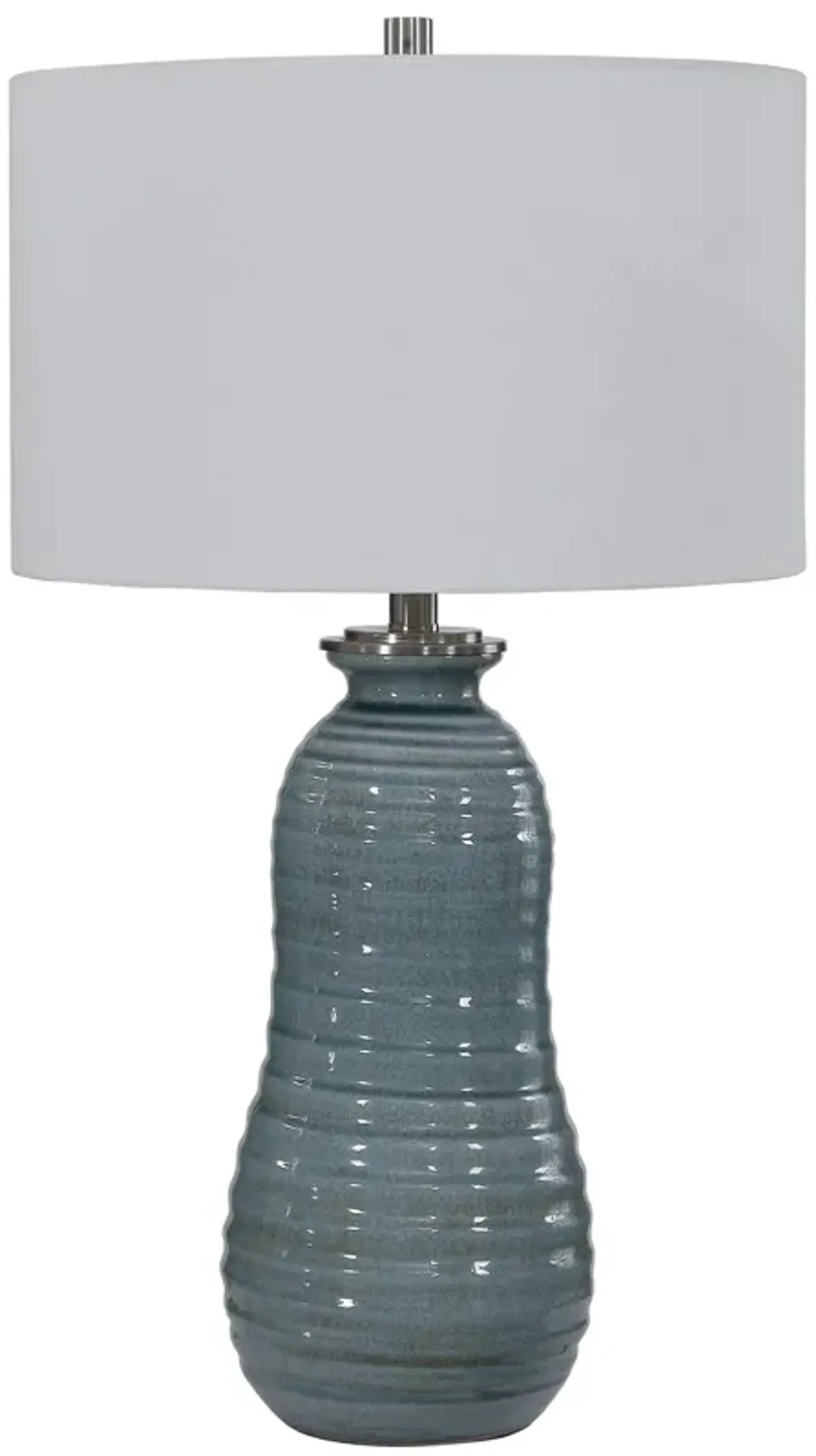 Zaila Light Blue Table Lamp