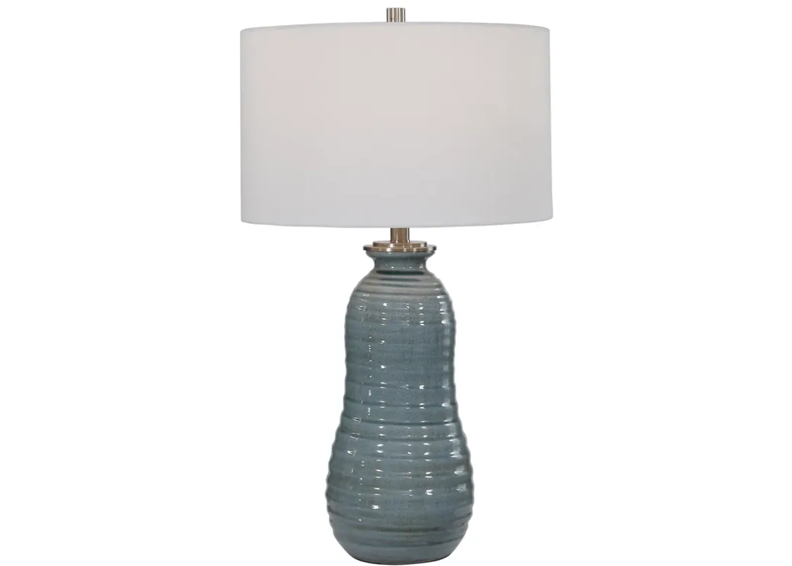 Zaila Light Blue Table Lamp