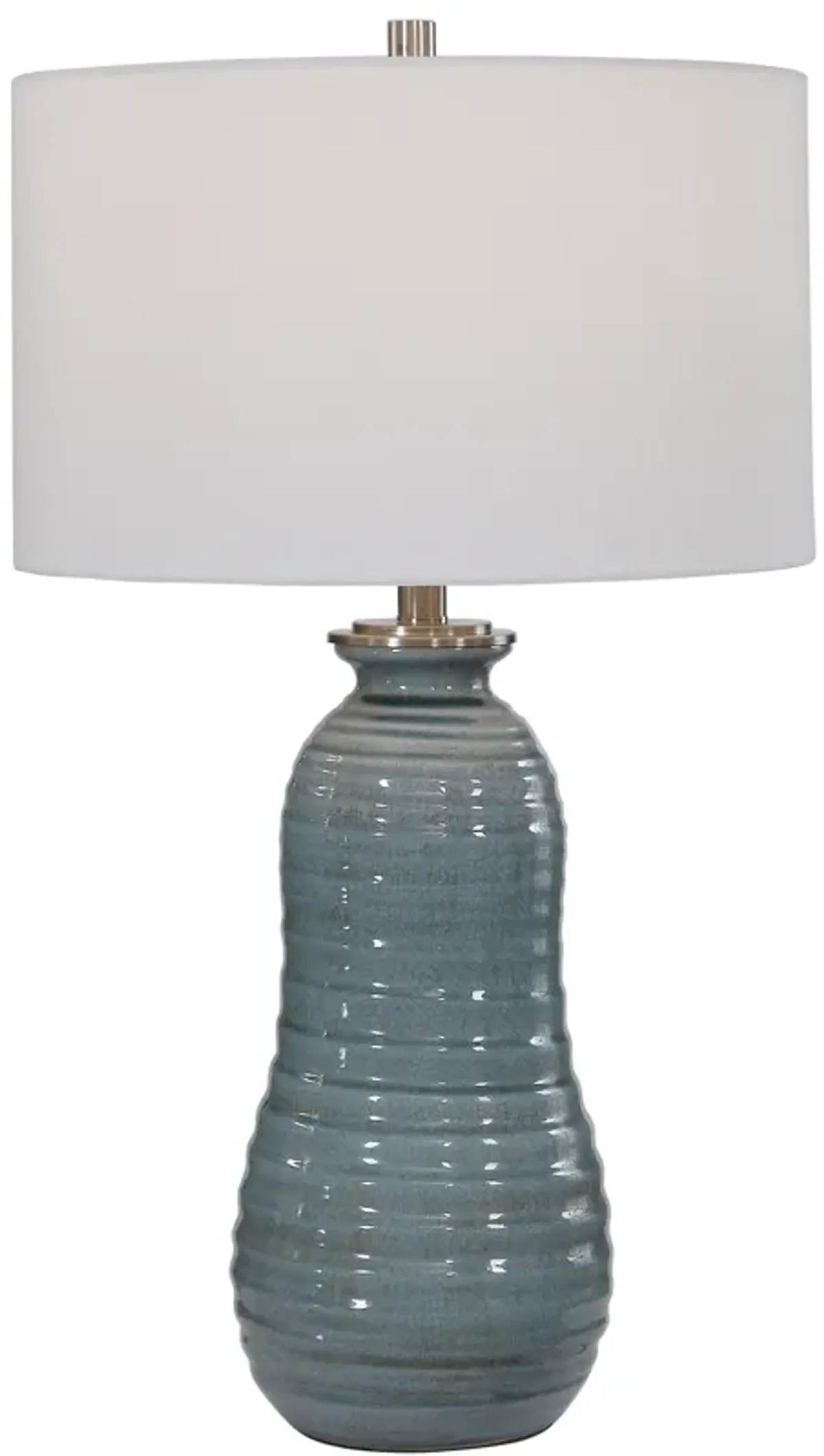 Zaila Light Blue Table Lamp