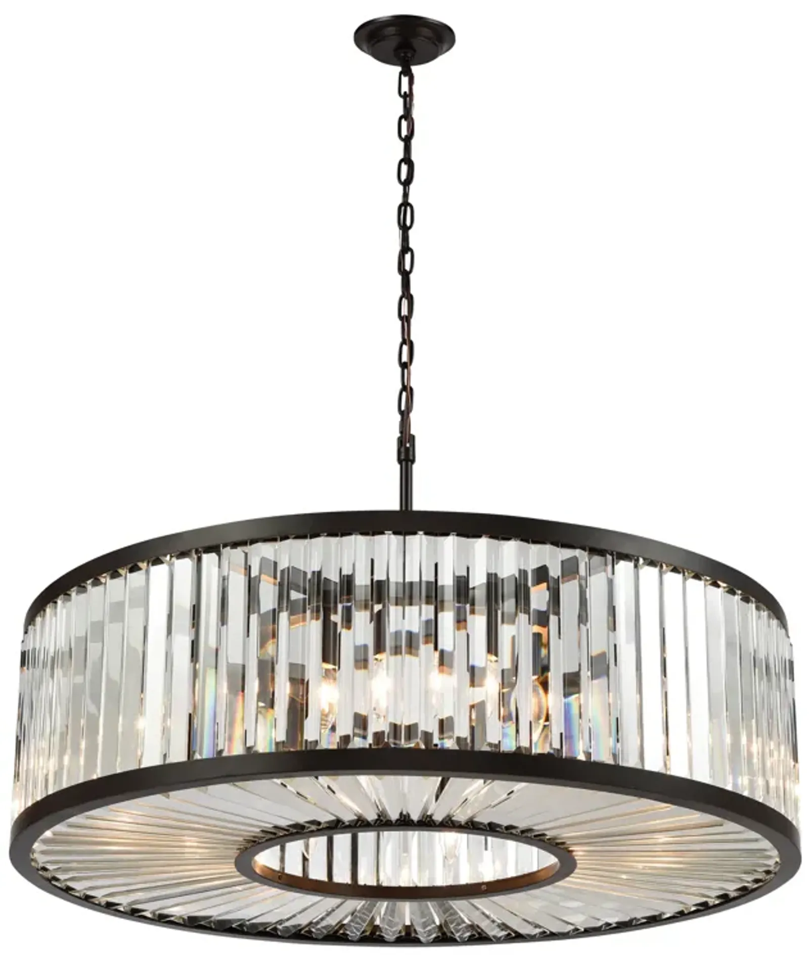 Palacial 35" Wide 11-Light Chandelier - Oil Rubbed Bronze