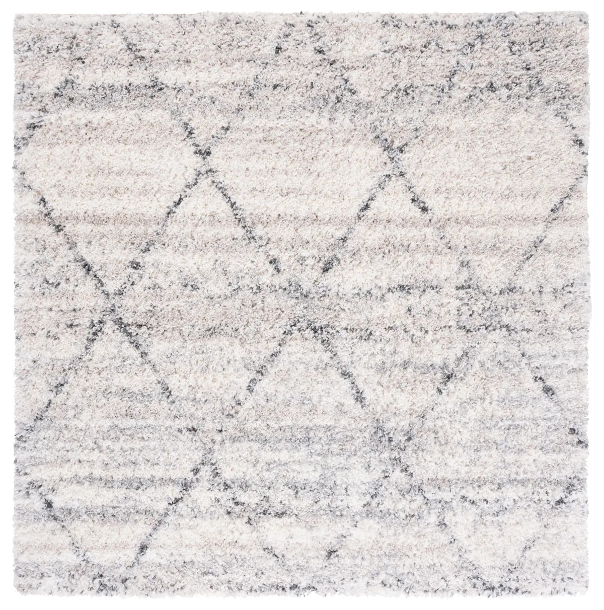 FONTANA SHAG 886 Grey  2' X 3' Accent Rug