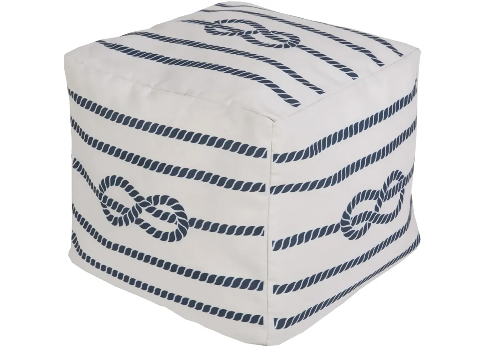 Rain POUF-272 18"H x 18"W x 18"D Pouf