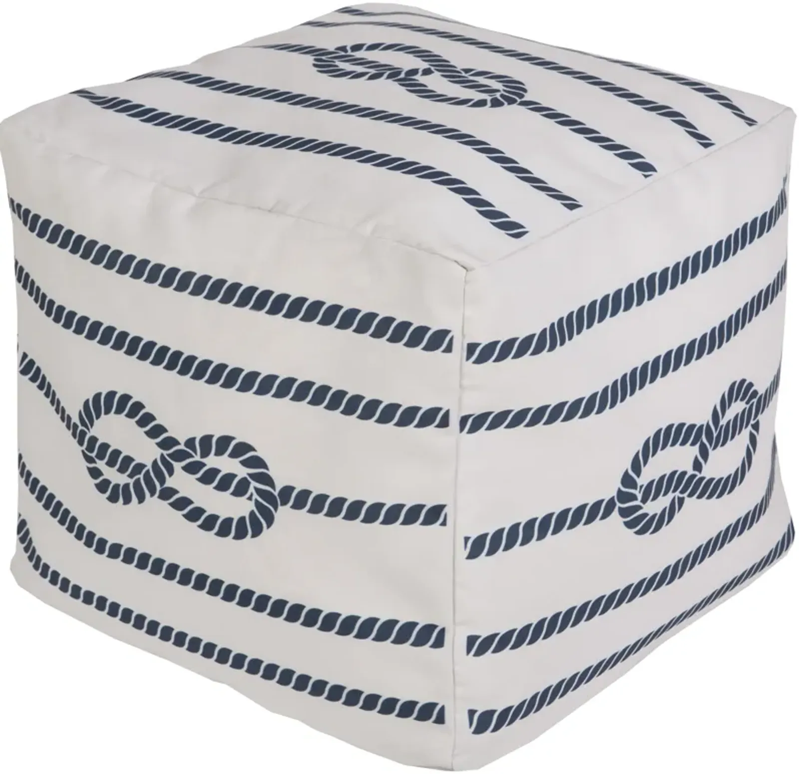 Rain POUF-272 18"H x 18"W x 18"D Pouf