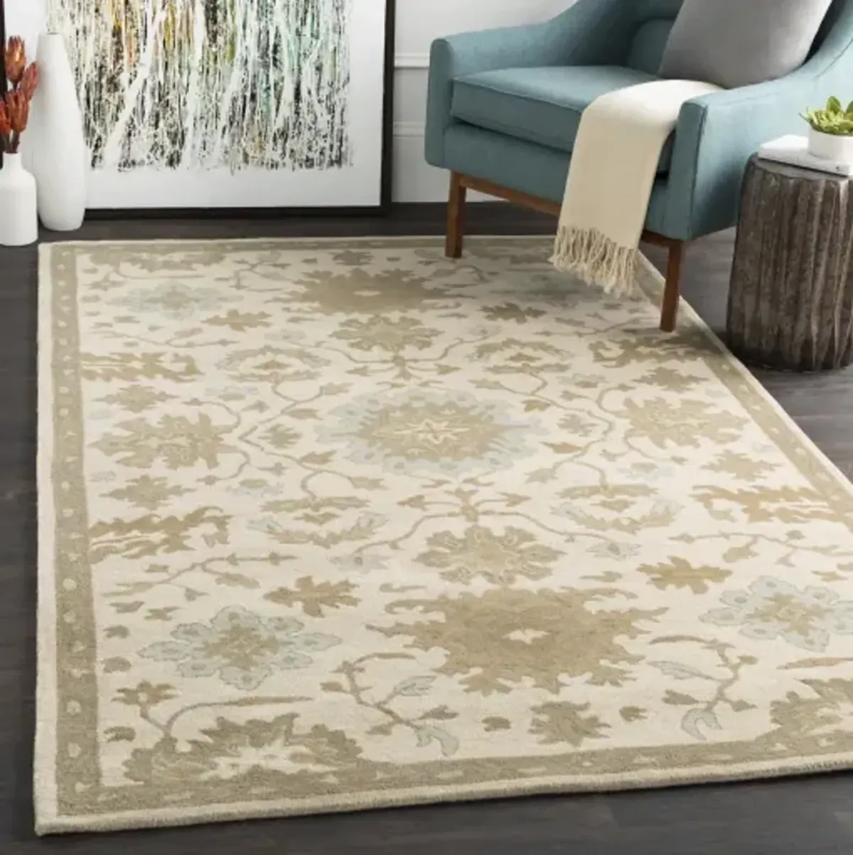 Caesar 8' Round Rug