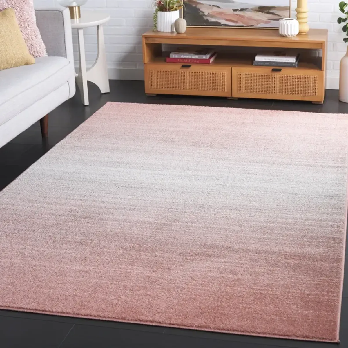 ADIRONDACK 100 BLUSH  6' x 6' Square Square Rug