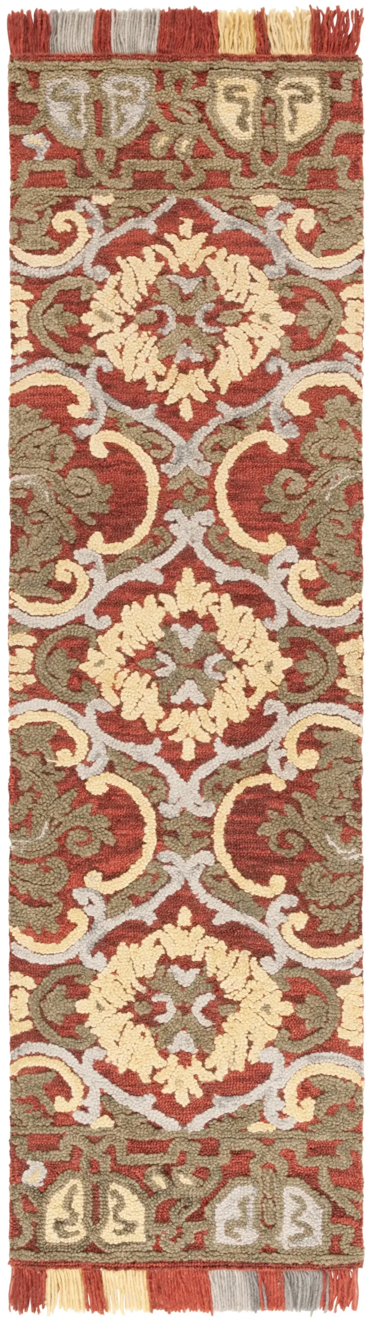 BLOSSOM Hand Tufted 2'-3' x 8' runner