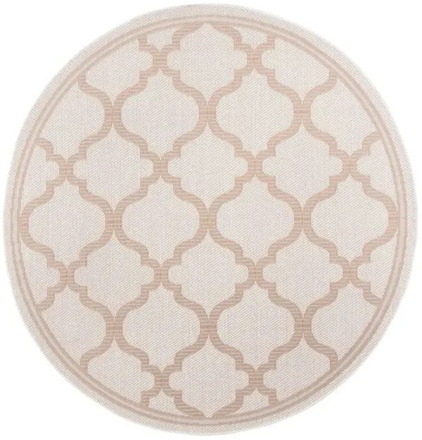 BERMUDA 810 Beige 8' X 8' Round Round Rug