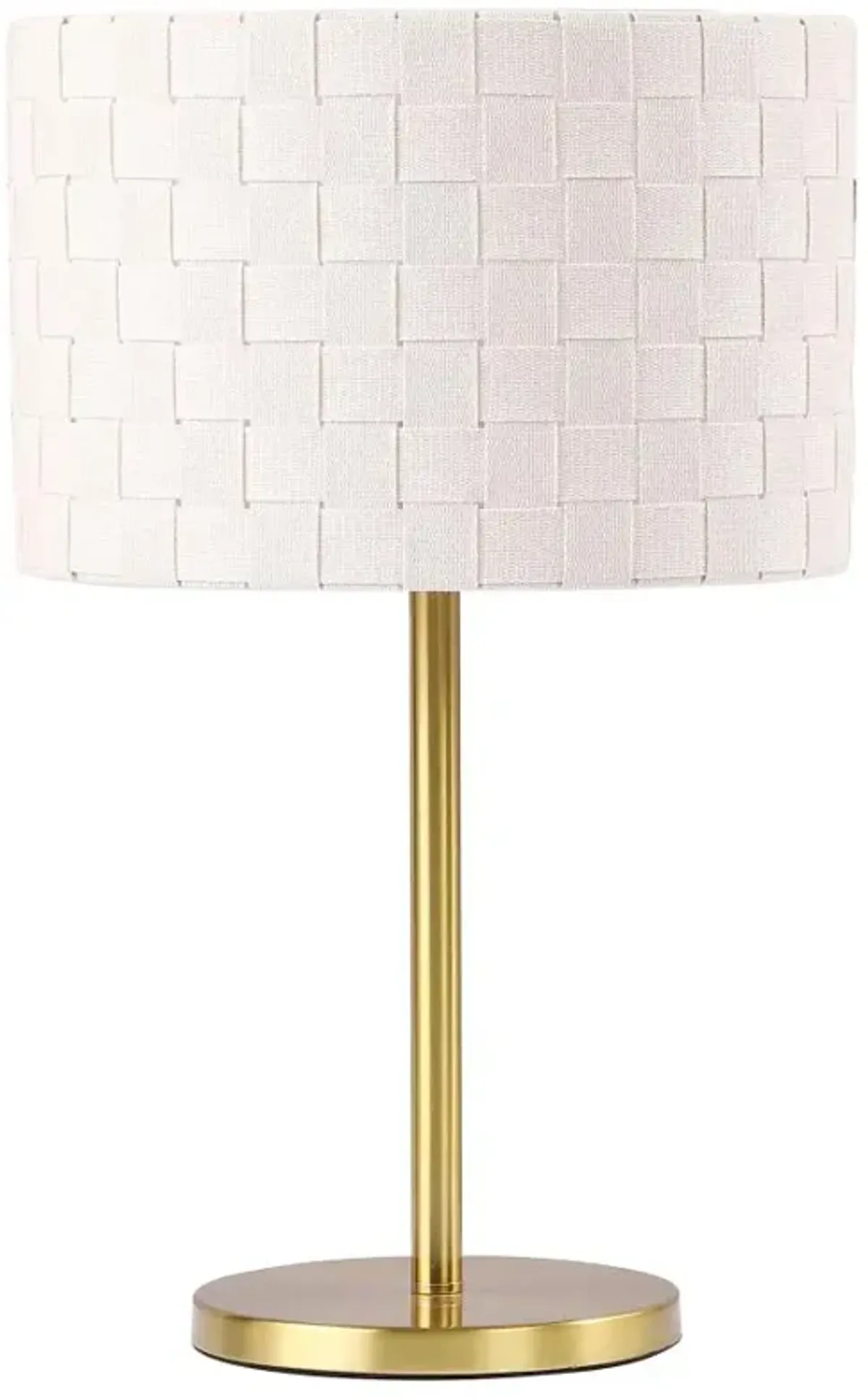 Ramiro Drum Shade Buffet Table Lamp Gold