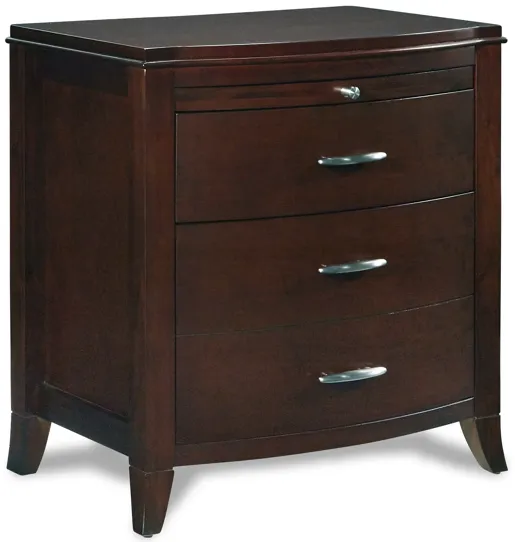 Brighton Two Drawer Nightstand in Cinnamon