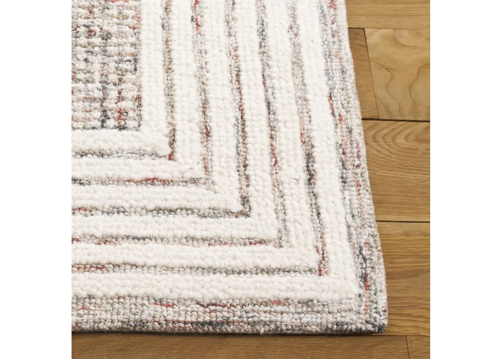 EBONY 425 IVORY  6' x 6' Square Square Rug