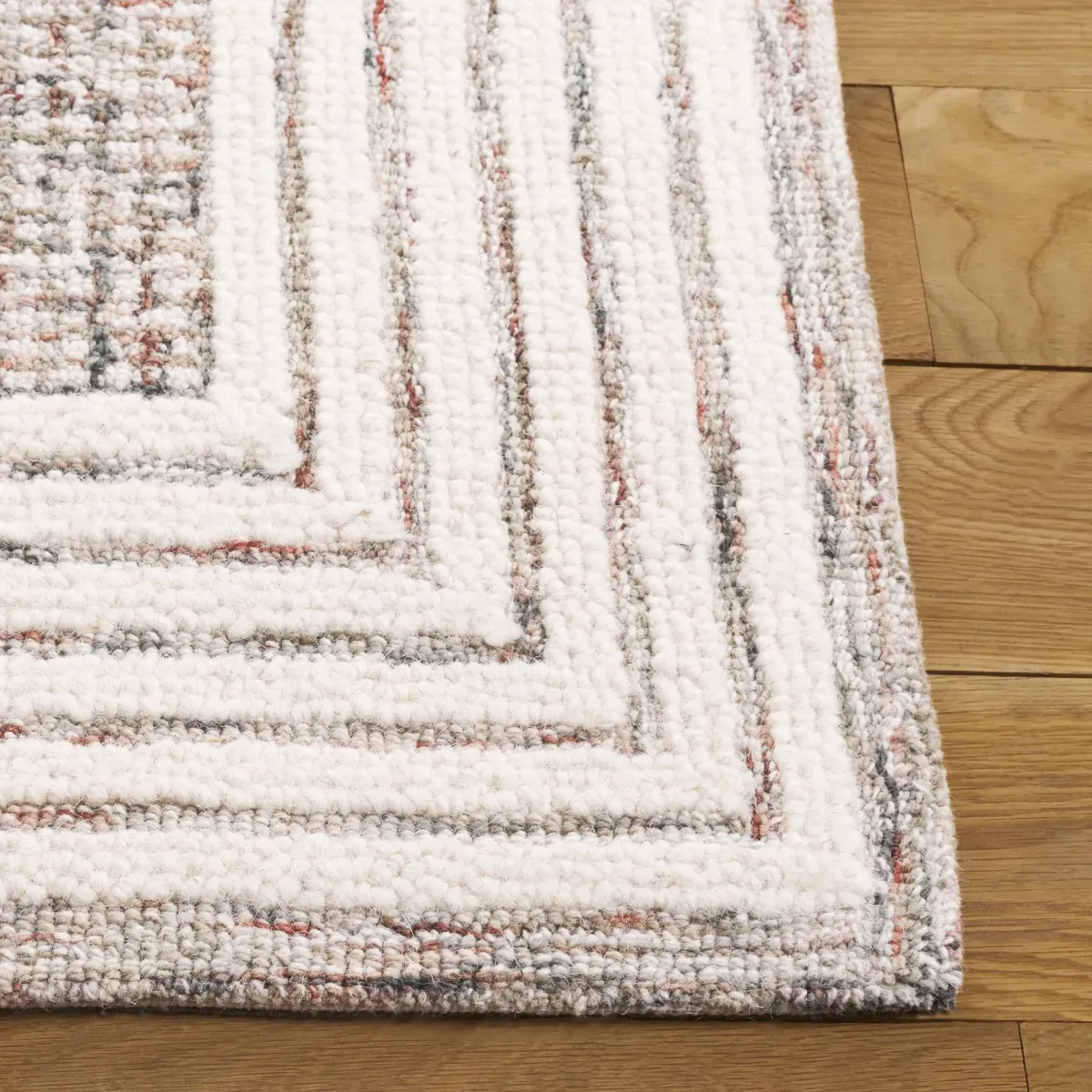 EBONY 425 IVORY  6' x 6' Square Square Rug