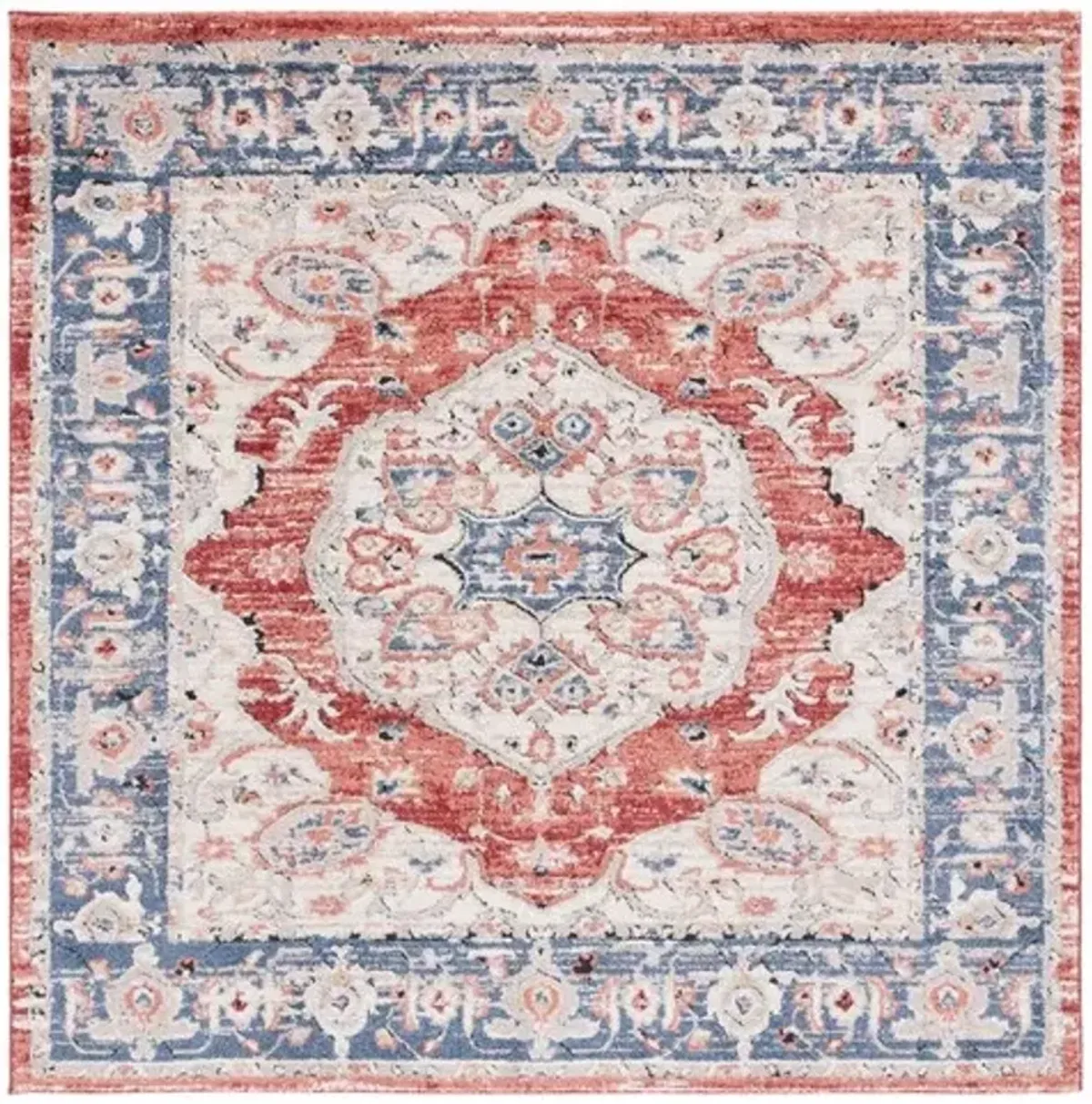LUNA 106 Multi 6'-7' X 6'-7' Square Square Rug
