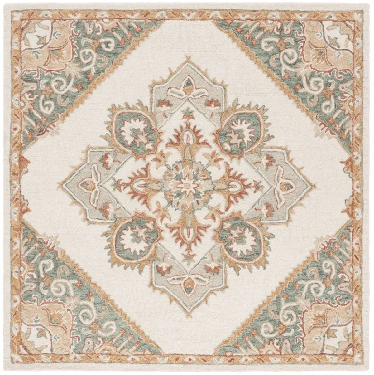 METRO Hand Tufted 6' x 6' Square area rug