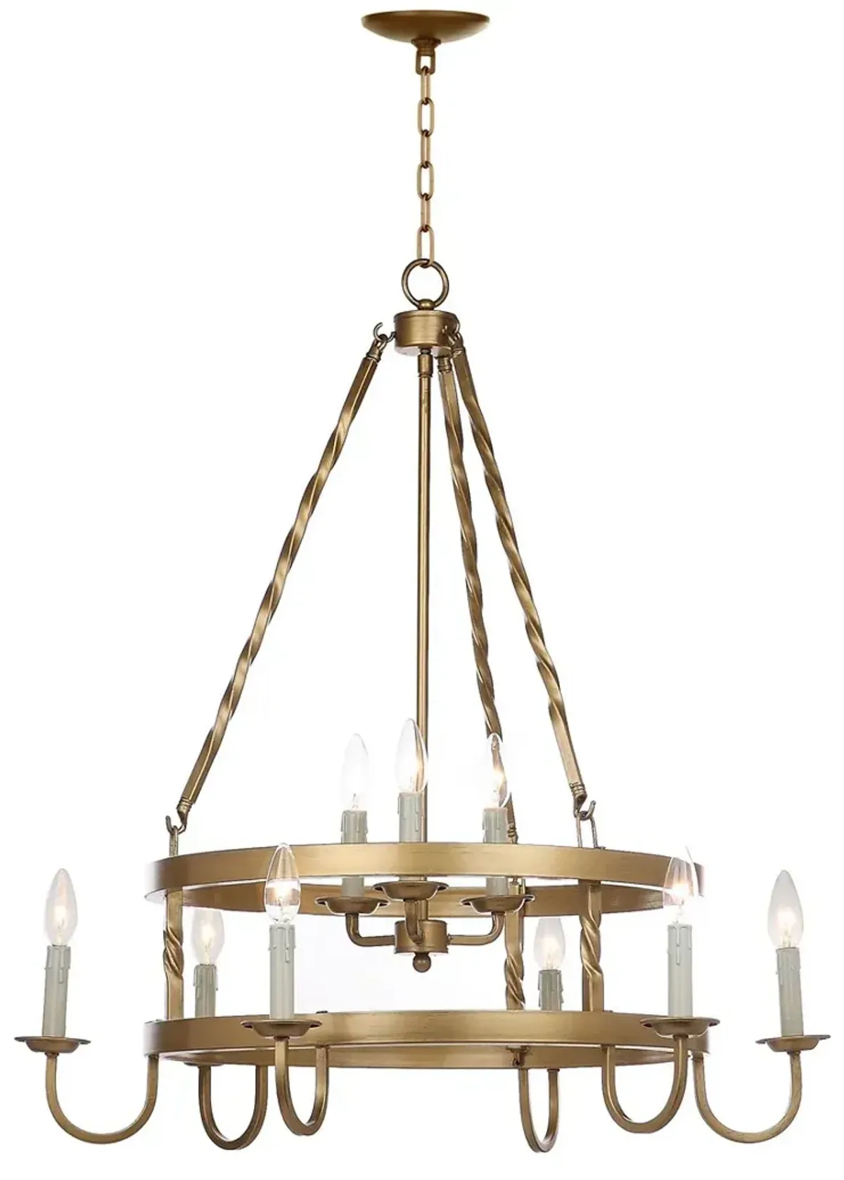 Crowley 31-Inch Dia Adjustable Chandelier