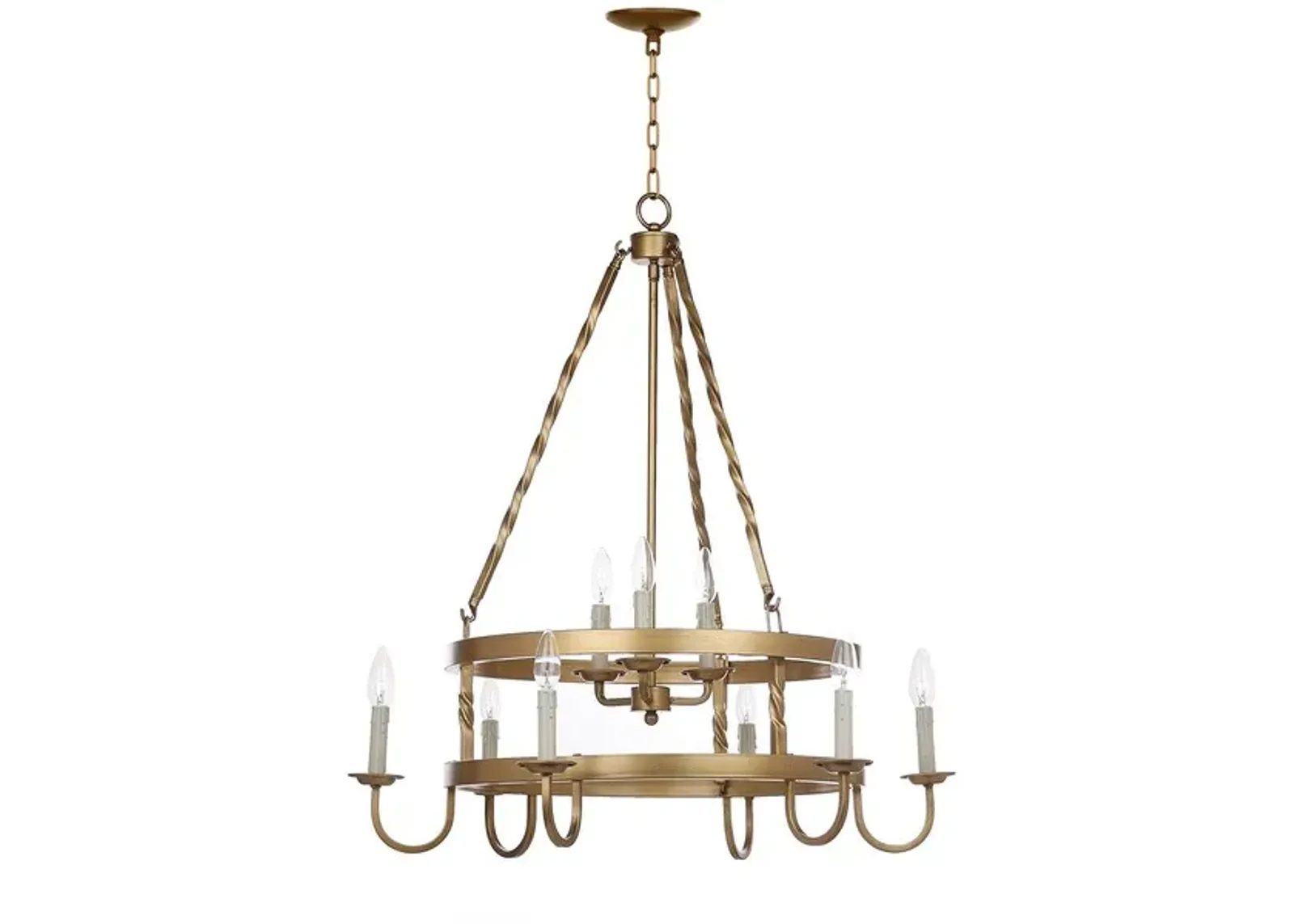 Crowley 31-Inch Dia Adjustable Chandelier