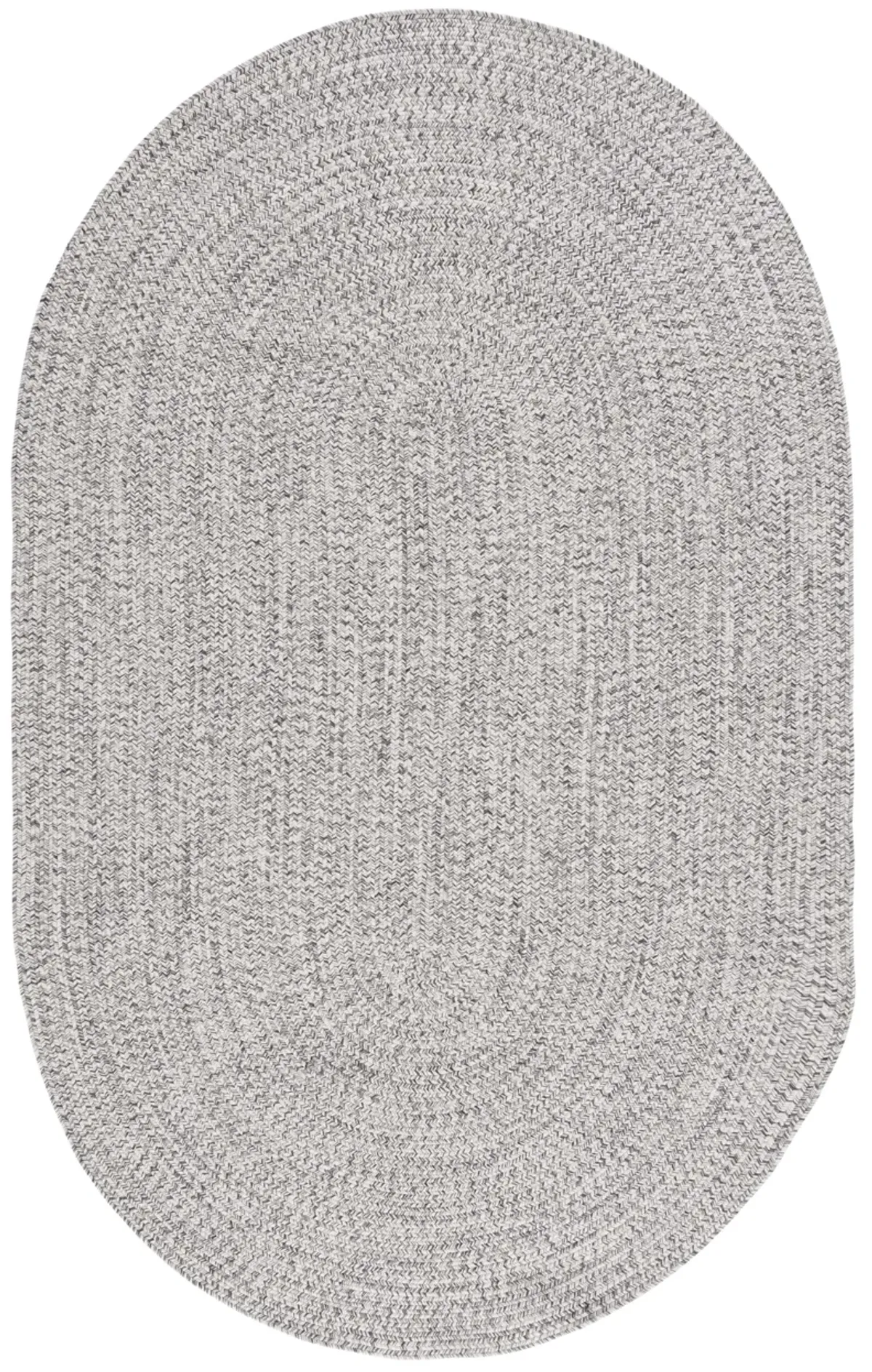 BRAIDED Hand Woven 9' x 12' Oval area rug