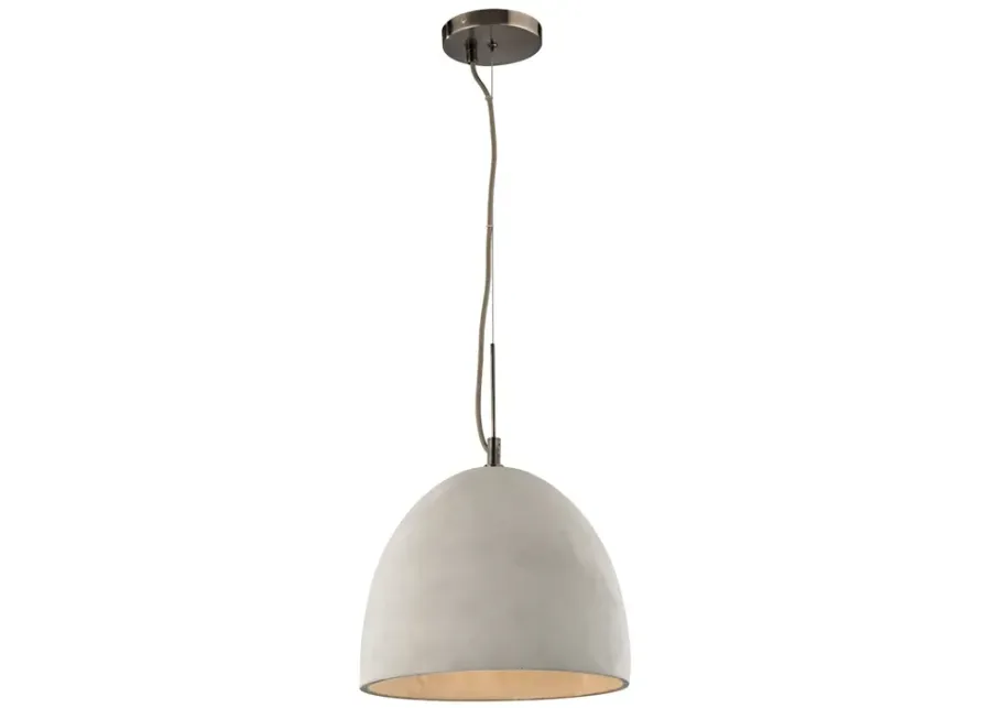 Urban Form 12" Wide 1-Light Mini Pendant - Black Nickel