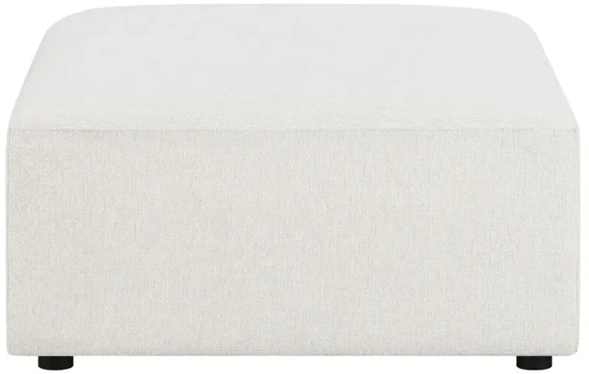 Deonte Upholstered Square Ottoman 