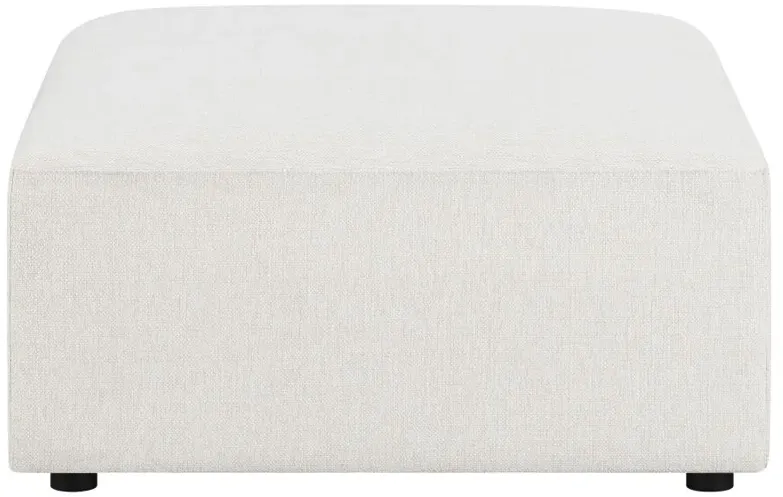 Deonte Upholstered Square Ottoman 