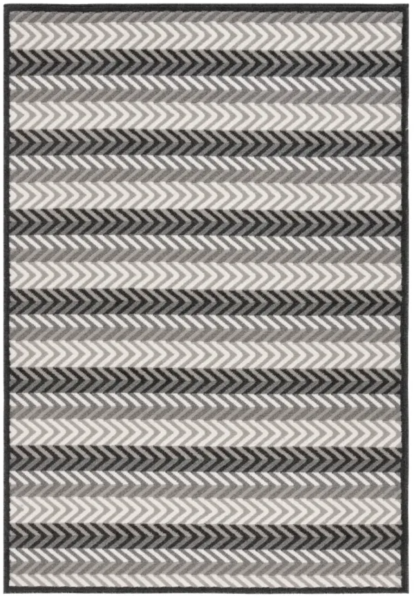 PYRAMID 247 GREY  9' x 12' Large Rectangle Rug