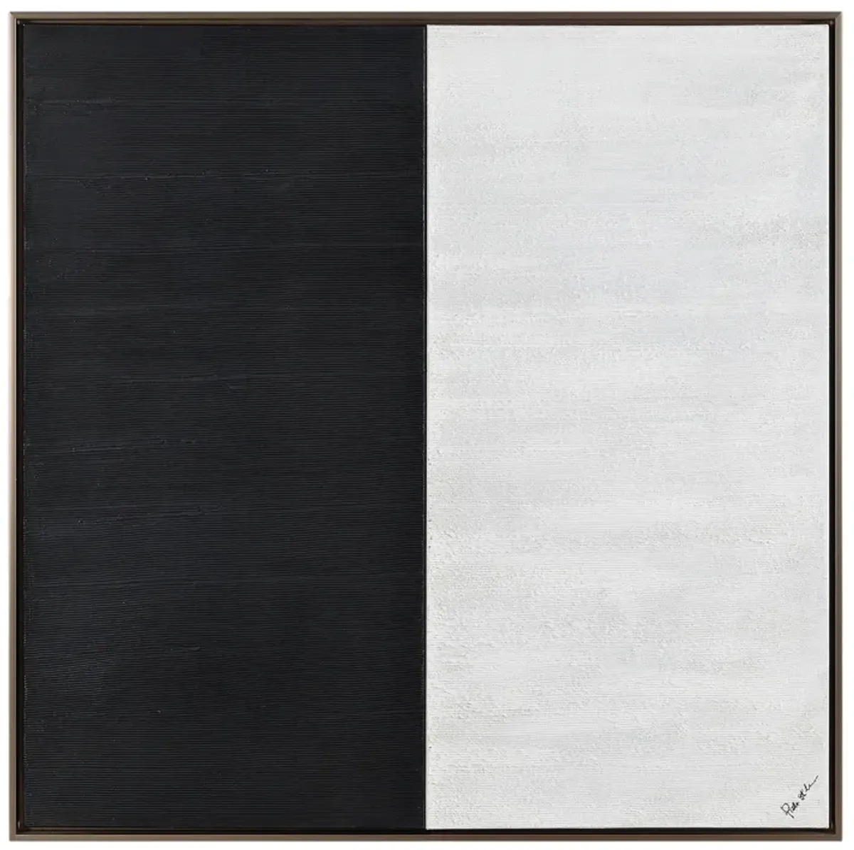 Gobi Square Framed Canvas Art