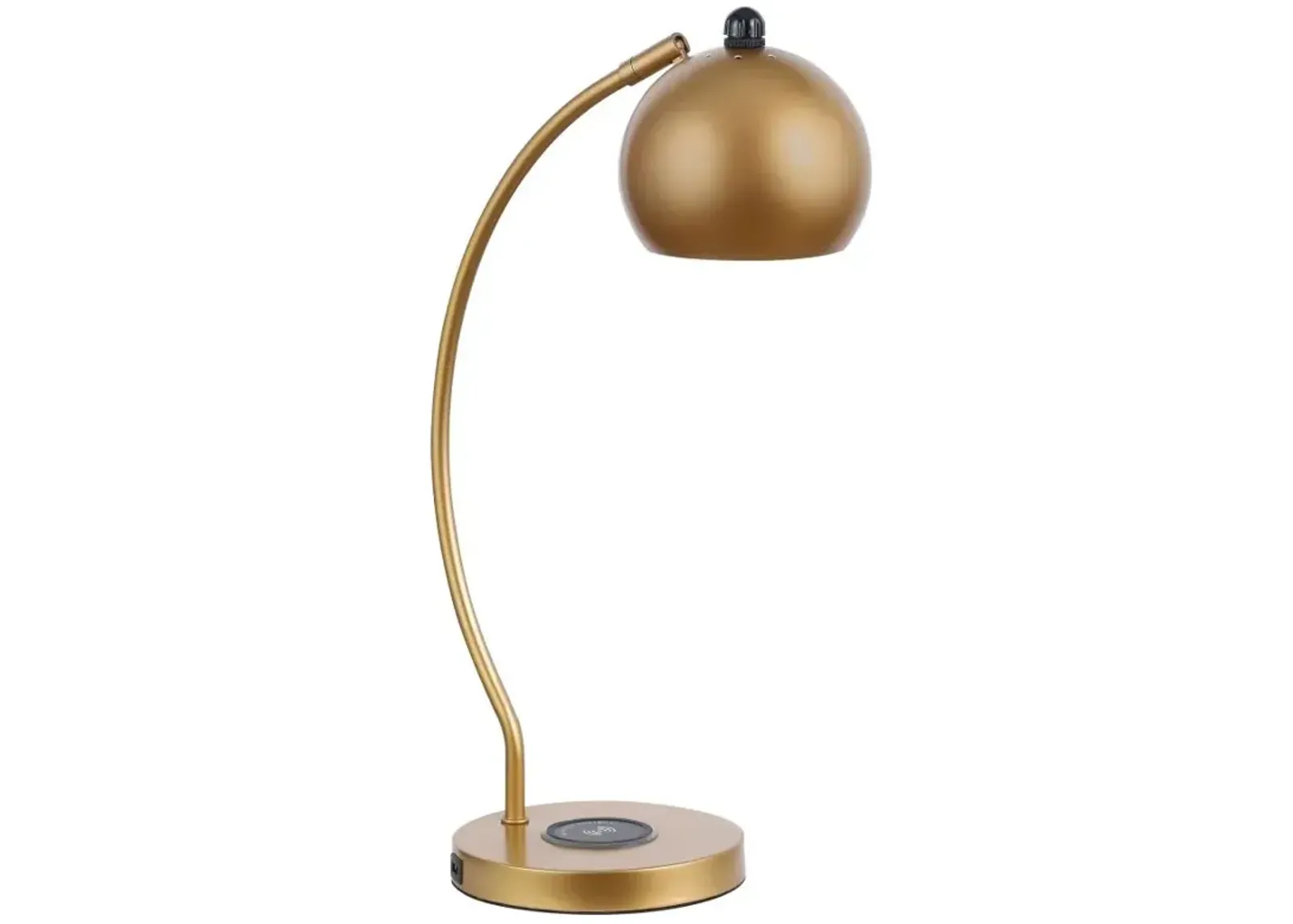 Andreas Dome Shade Table Lamp Gold