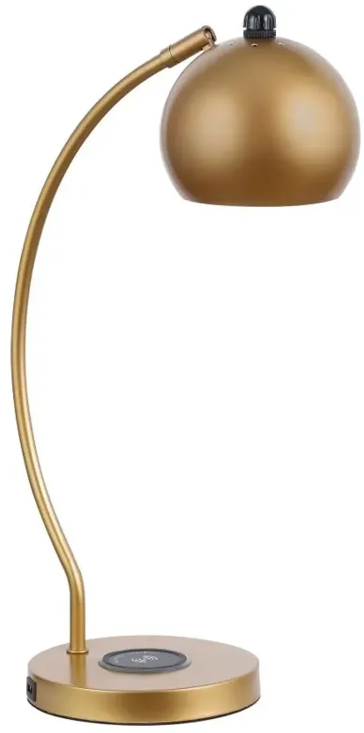 Andreas Dome Shade Table Lamp Gold