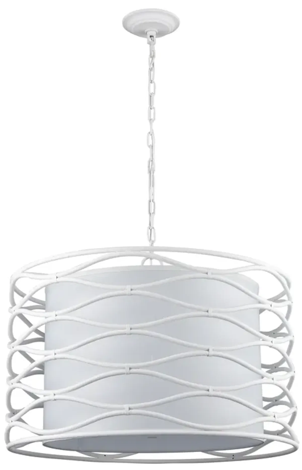 Hillcrest 24" Wide 4-Light Pendant