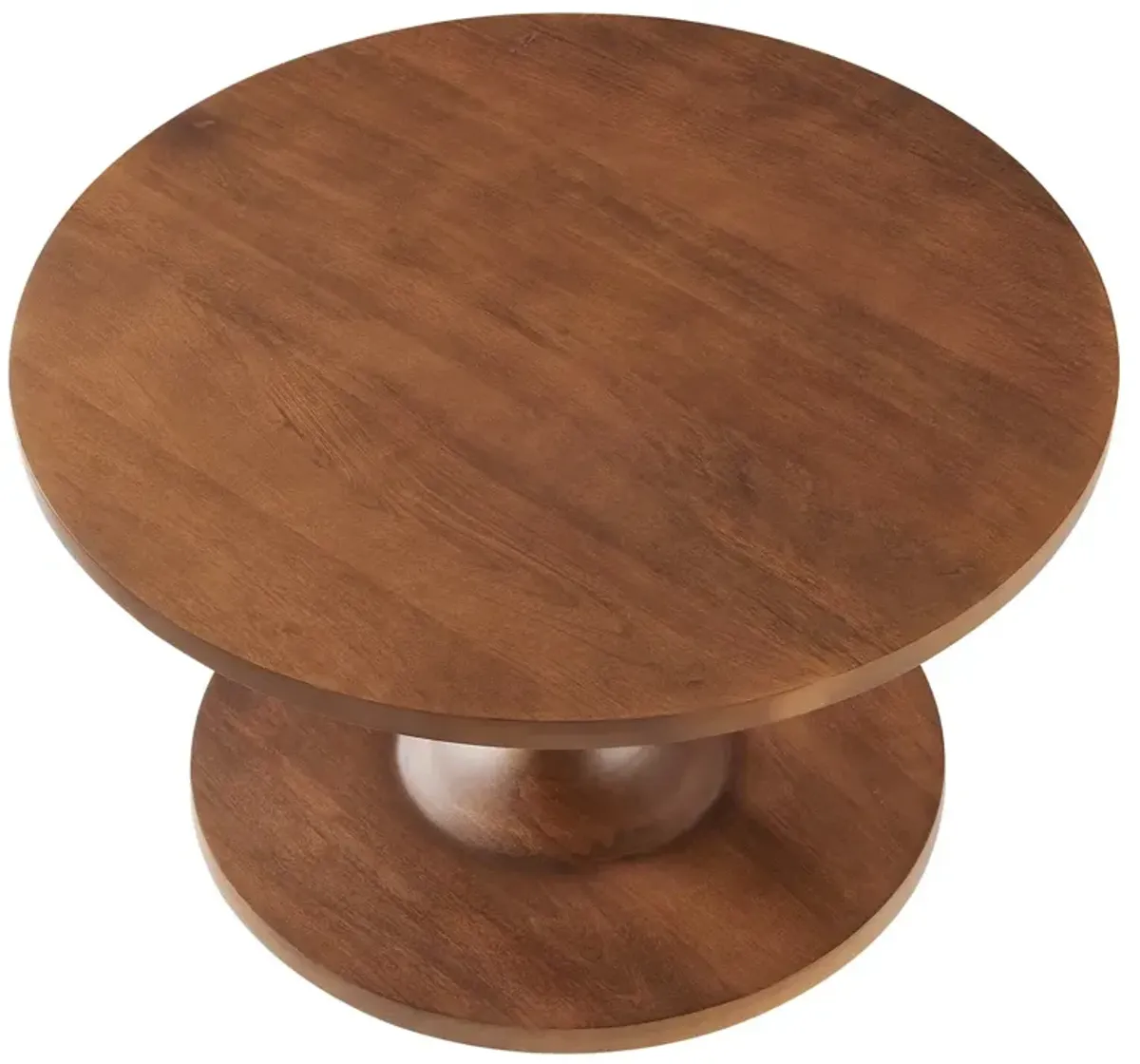 Lina Round Mango Wood Coffee Table