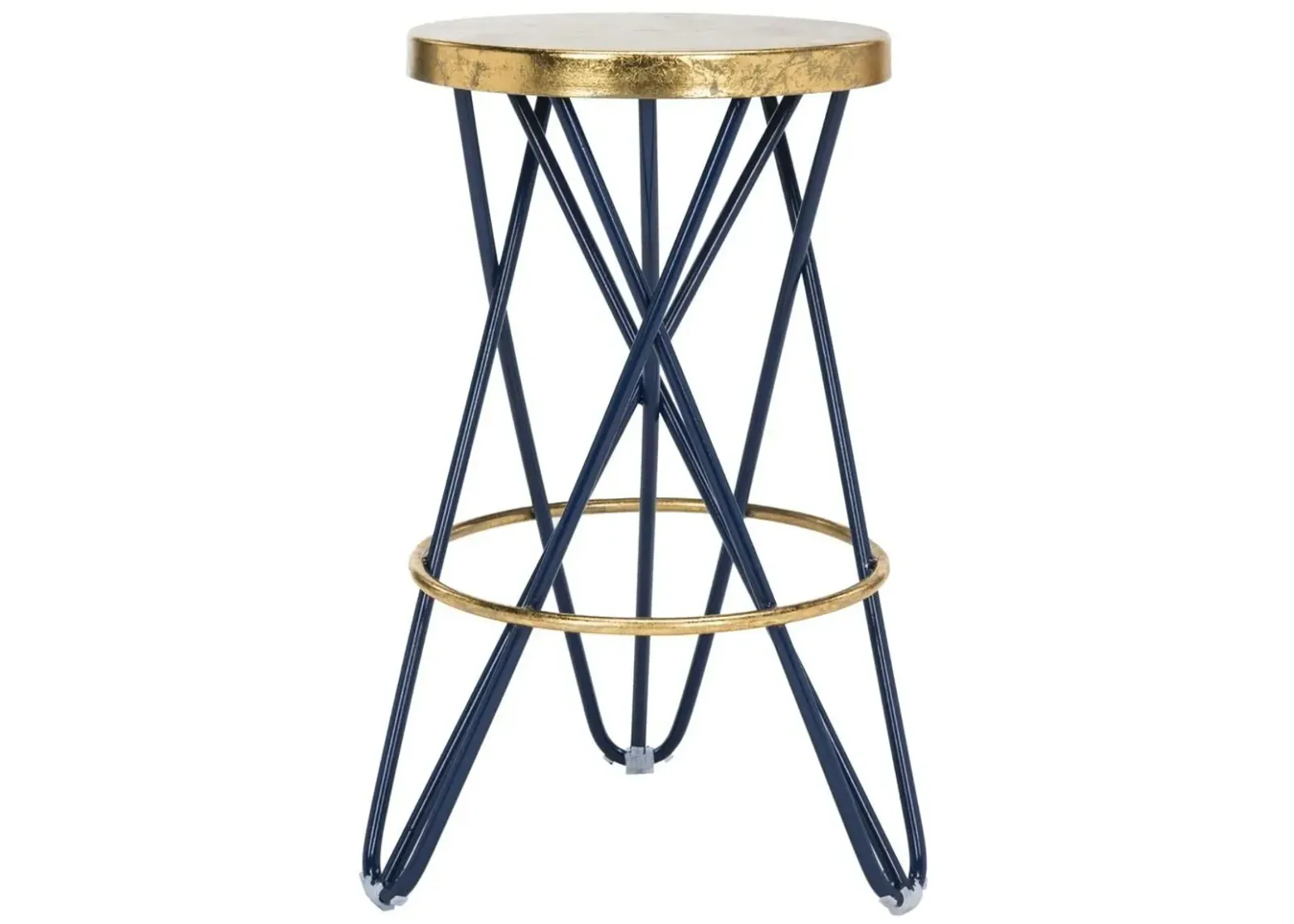 LORNA GOLD LEAF COUNTER STOOL