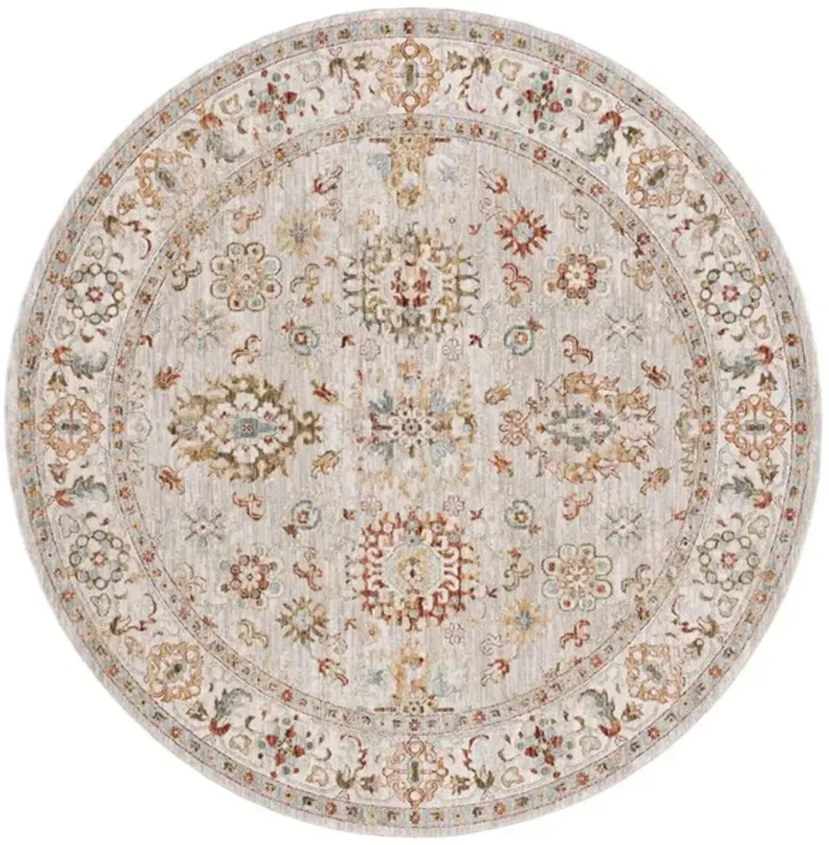 HAMILTON 112 Grey  6'-7' X 6'-7' Round Round Rug