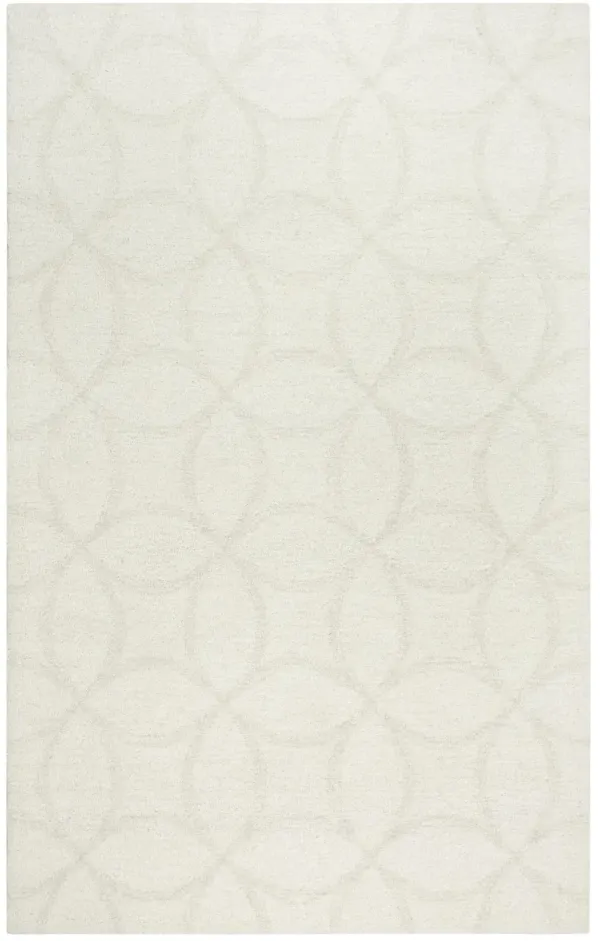 Harmony Ivory  Wool 7'9" x 9'9" Rectangle Rug