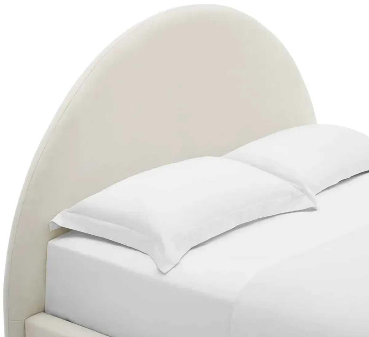 Resort Arched Round Platform Bed